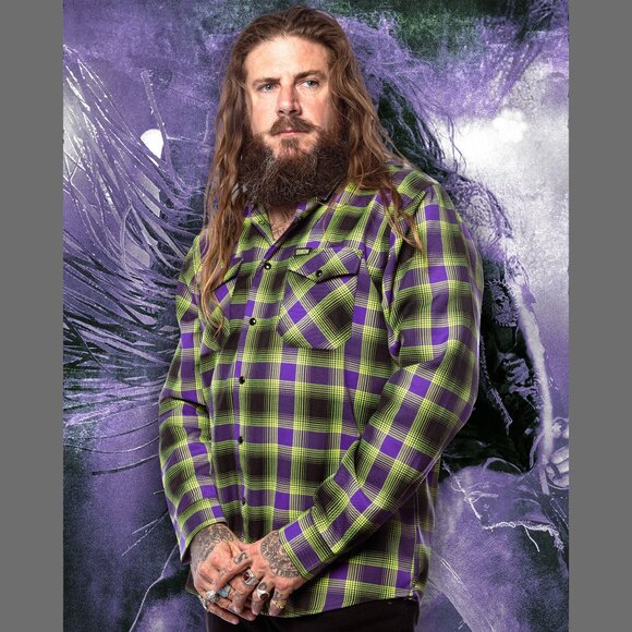 DIXXON FLANNEL x ROB ZOMBIE Flannel Shirt - Men's XL - Collab - Picture 2 of 14